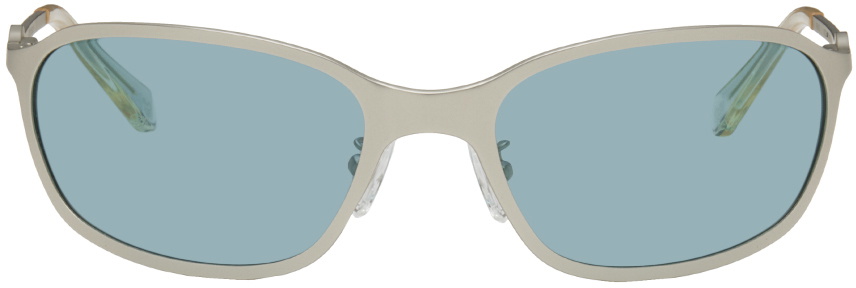 A BETTER FEELING Silver Paxis Sunglasses