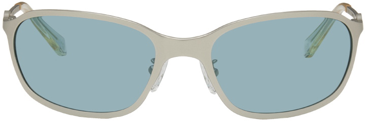 Photo: A BETTER FEELING Silver Paxis Sunglasses