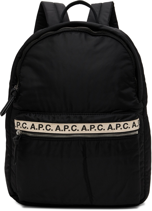 Photo: A.P.C. Black Marc Backpack