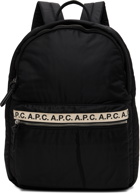 A.P.C. Black Marc Backpack