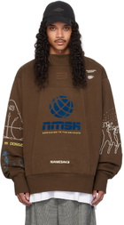 NAMESAKE Brown Sava Hoodie