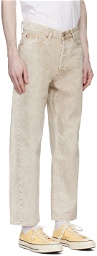 Calvin Klein Off-White Standards Twist Jeans