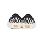 Vans Black and White Baractua Edition Classic Slip-On Sneakers