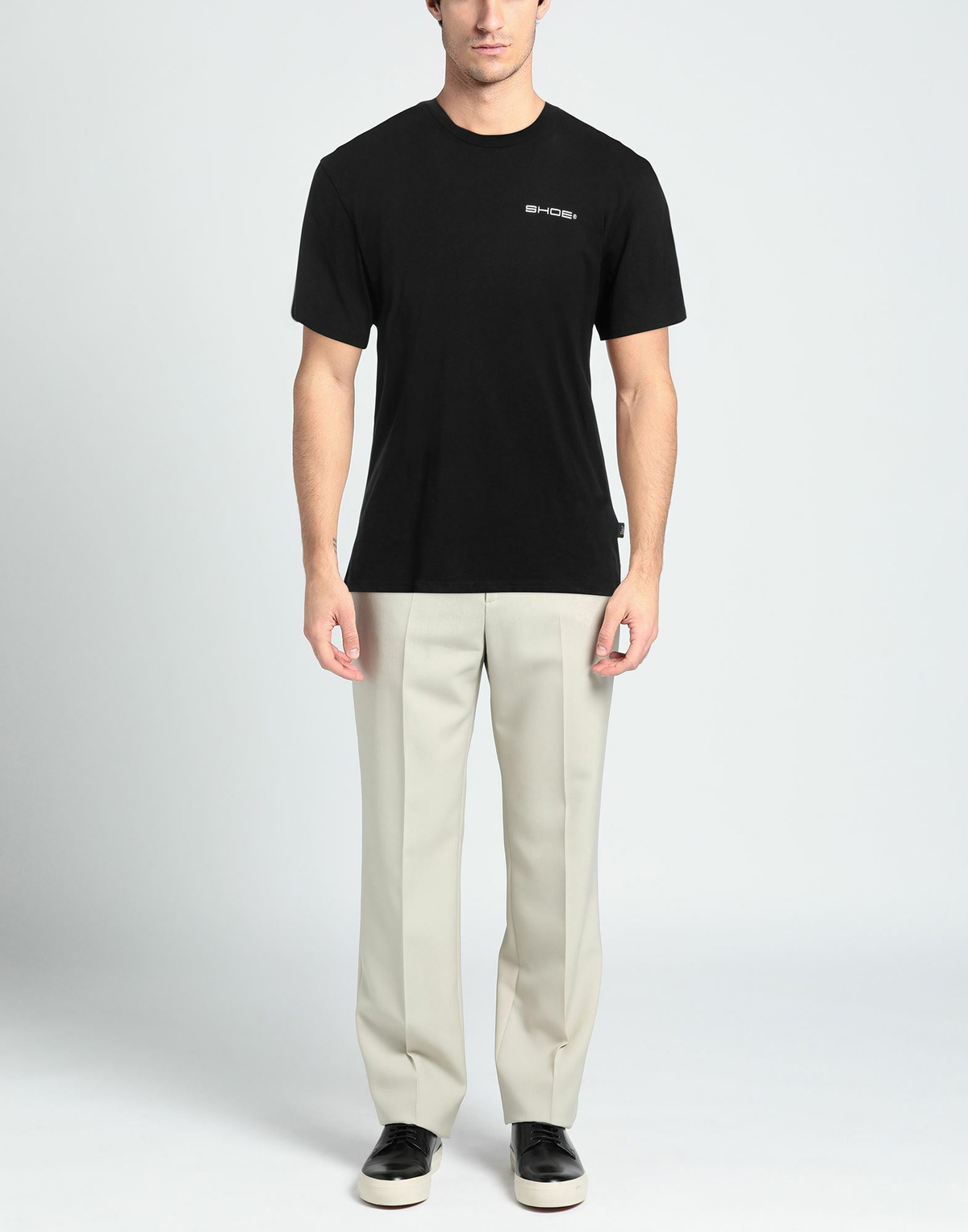 Shoe Mens T-shirt in Black