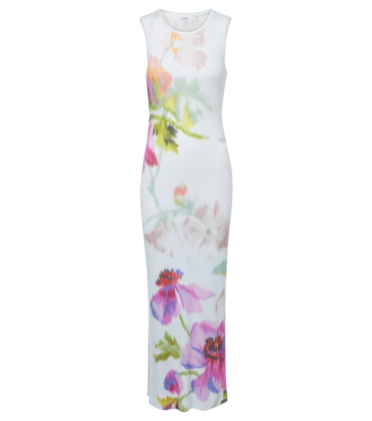 オールインワン・サロペット Loewe Belted Midi Dress With Deep V-Neckline Loewe BELTED MIDI DRESS | biffi | REVERSIBLE