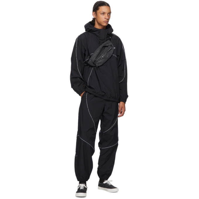 Neighborhood Black Waves Anorak Jacket Neighborhood