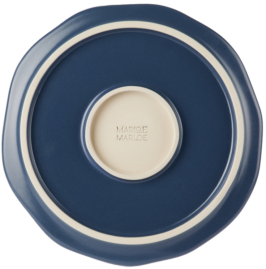 Marloe Marloe Gray & Navy Display Plate