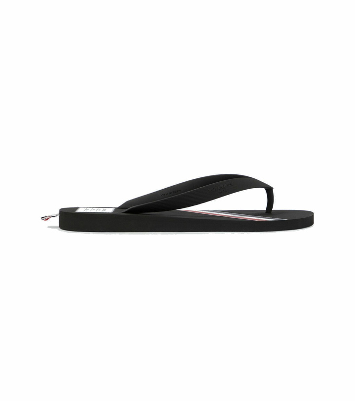 Photo: Thom Browne - Rubber thong sandals