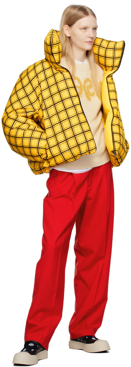 Marni Yellow Dingyun Zhang Edition Down Jacket