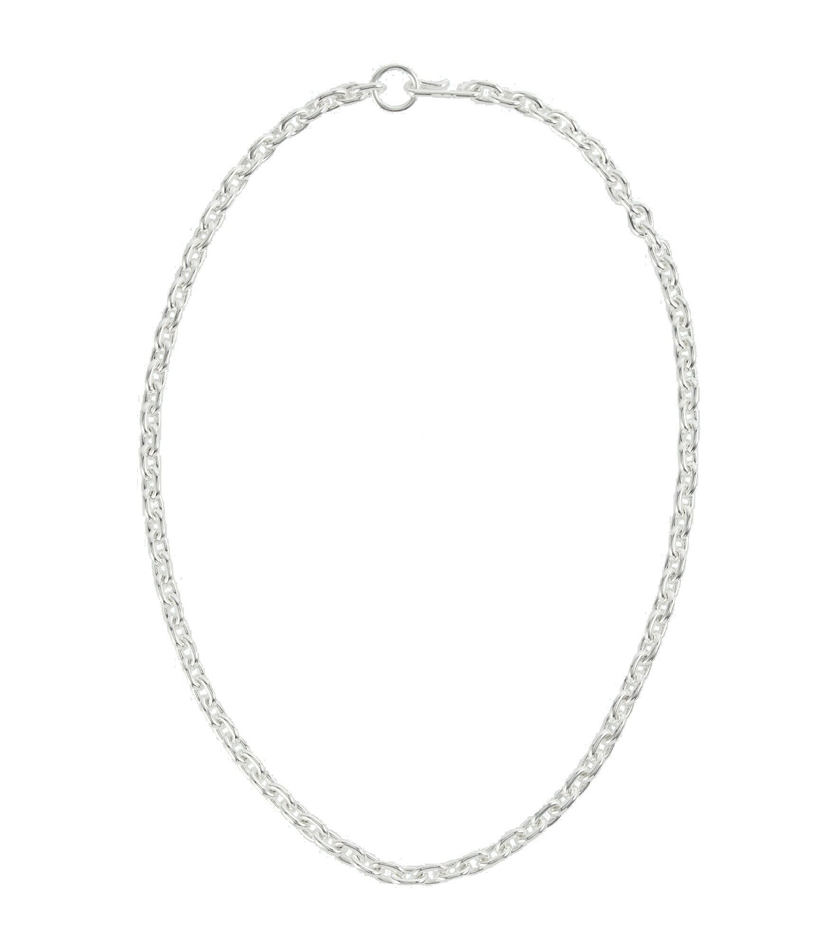 Photo: All Blues - Standard Thin Long sterling silver necklace