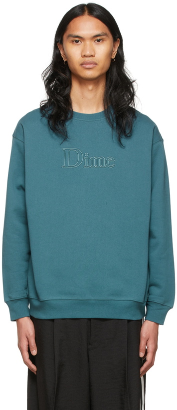 Photo: Dime Green Fleece Sweatshirt