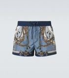Dolce&Gabbana Printed swim trunks