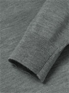 Mr P. - Slim-Fit Merino Wool Sweater - Gray