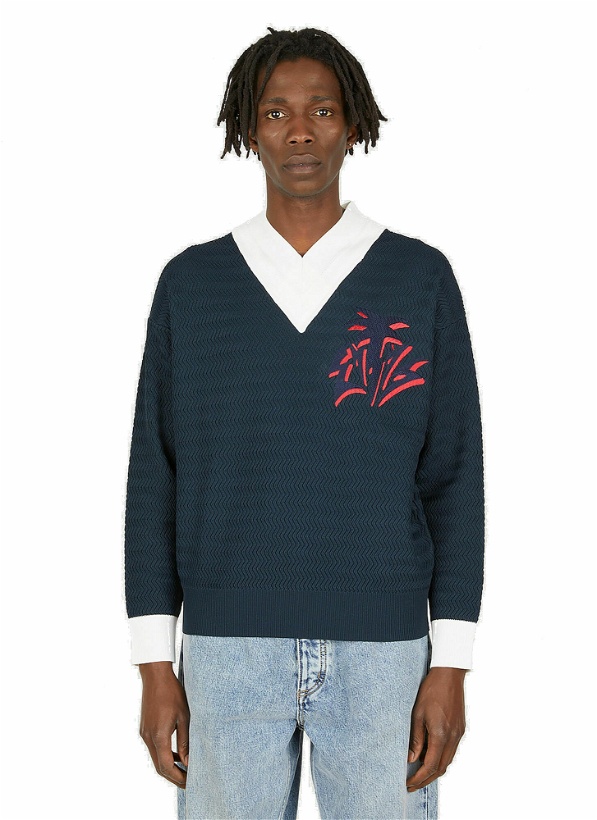 Photo: Montgomery Sweater in Blue