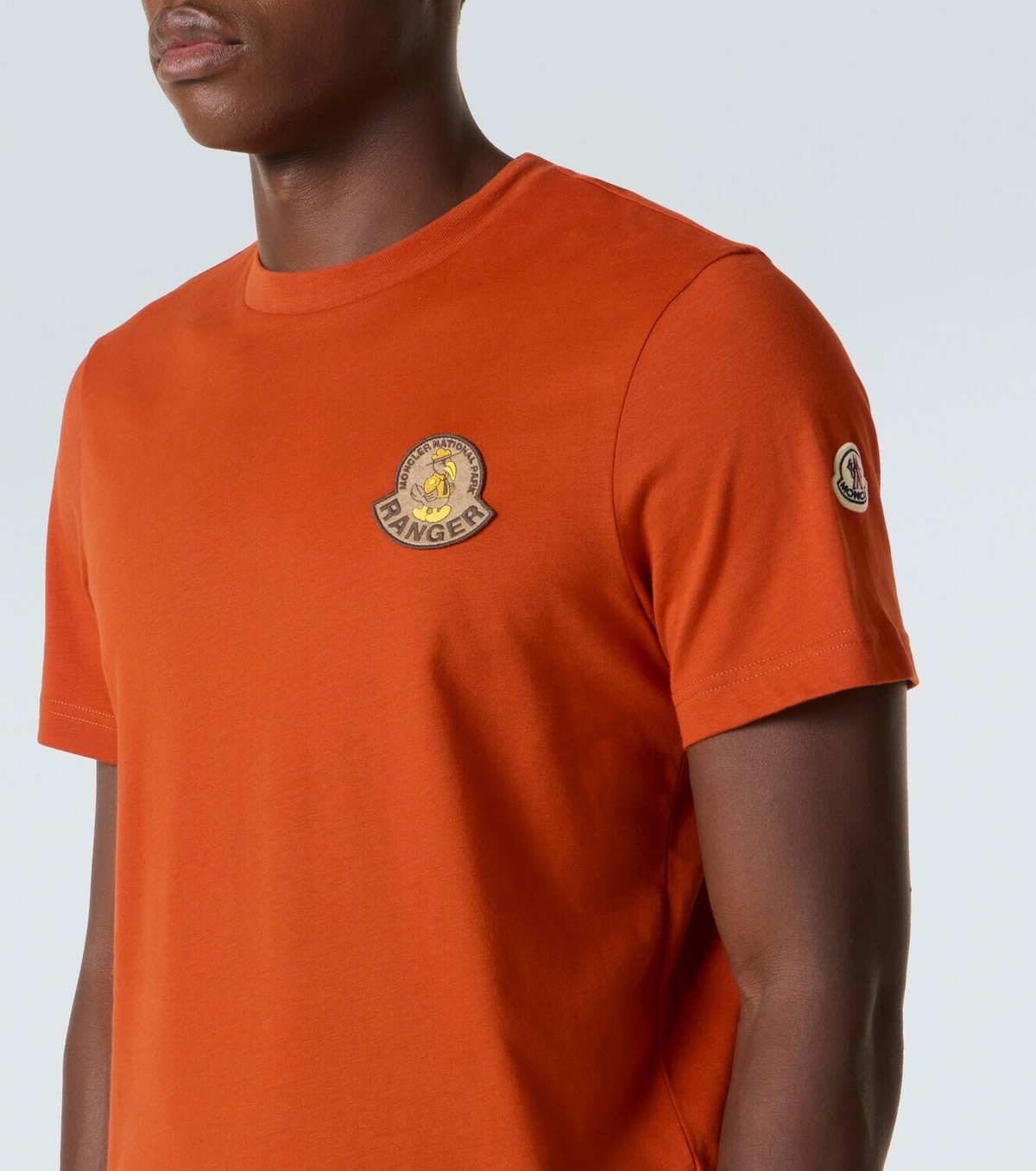 Moncler Mon Duck cotton jersey T-shirt Moncler