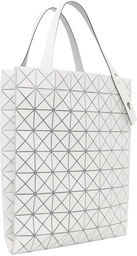 BAO BAO ISSEY MIYAKE White Prism Plus Tote