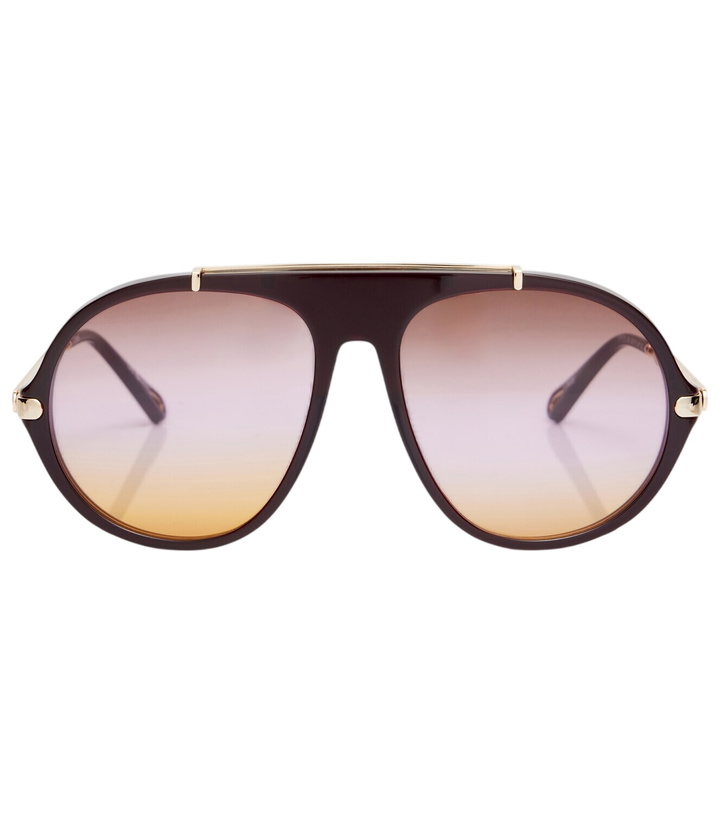 Photo: Chloé Aly aviator sunglasses