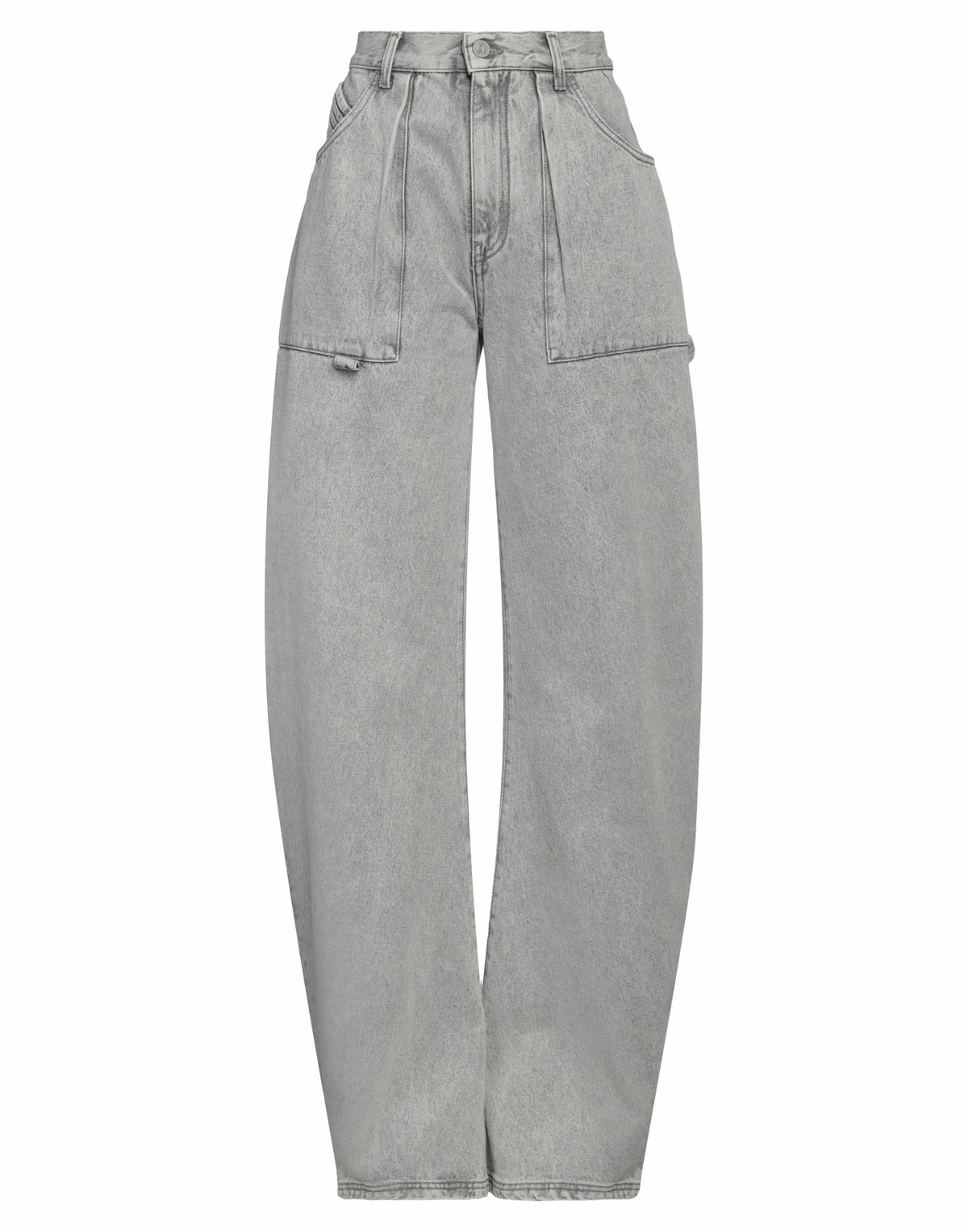 The Attico Womens Jeans in Grey