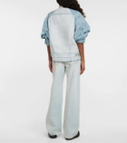 Sacai Paneled denim jacket