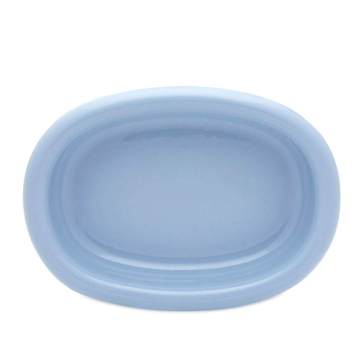 HAY Small Oval Dish in Light Blue 