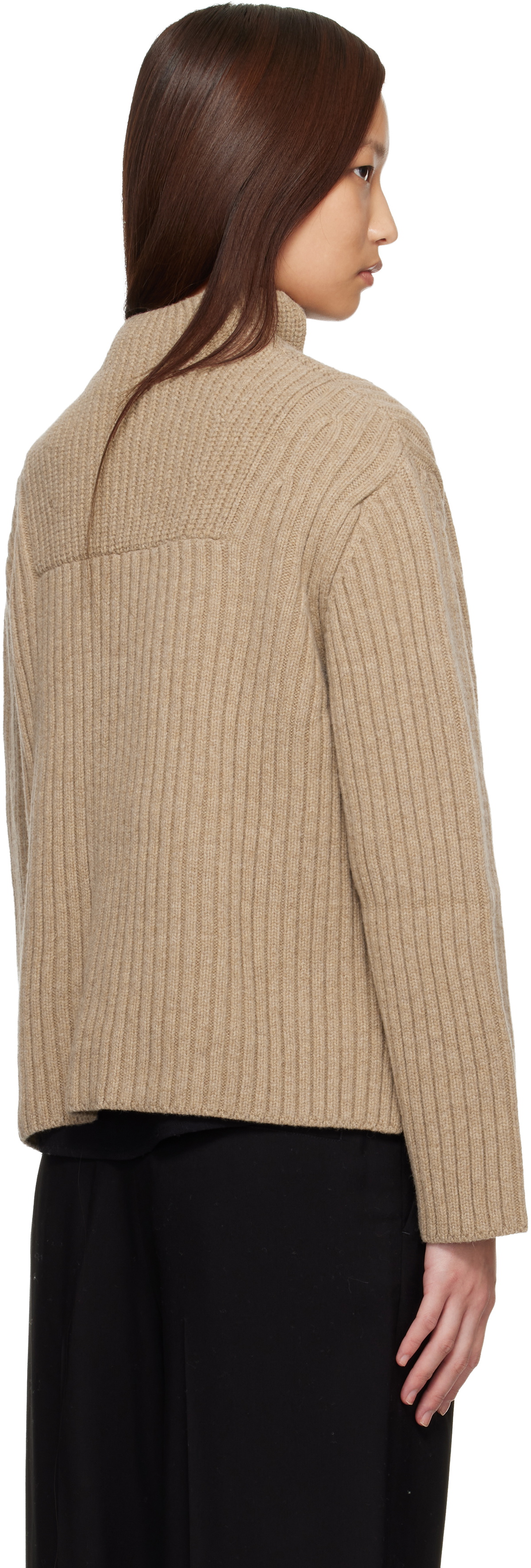 Proenza Schouler Beige Proenza Schouler White Label Meron Sweater