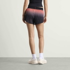 Nike Women's Arswft 3in Shorts in Black/Bright Crimson/Metallic Silver