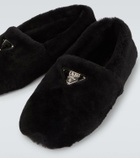 Prada Shearling slippers
