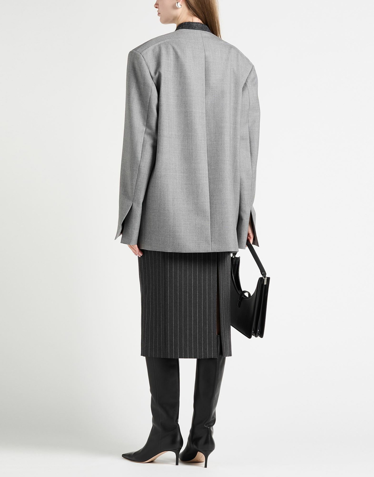 Moschino Couture Womens Blazer in Grey