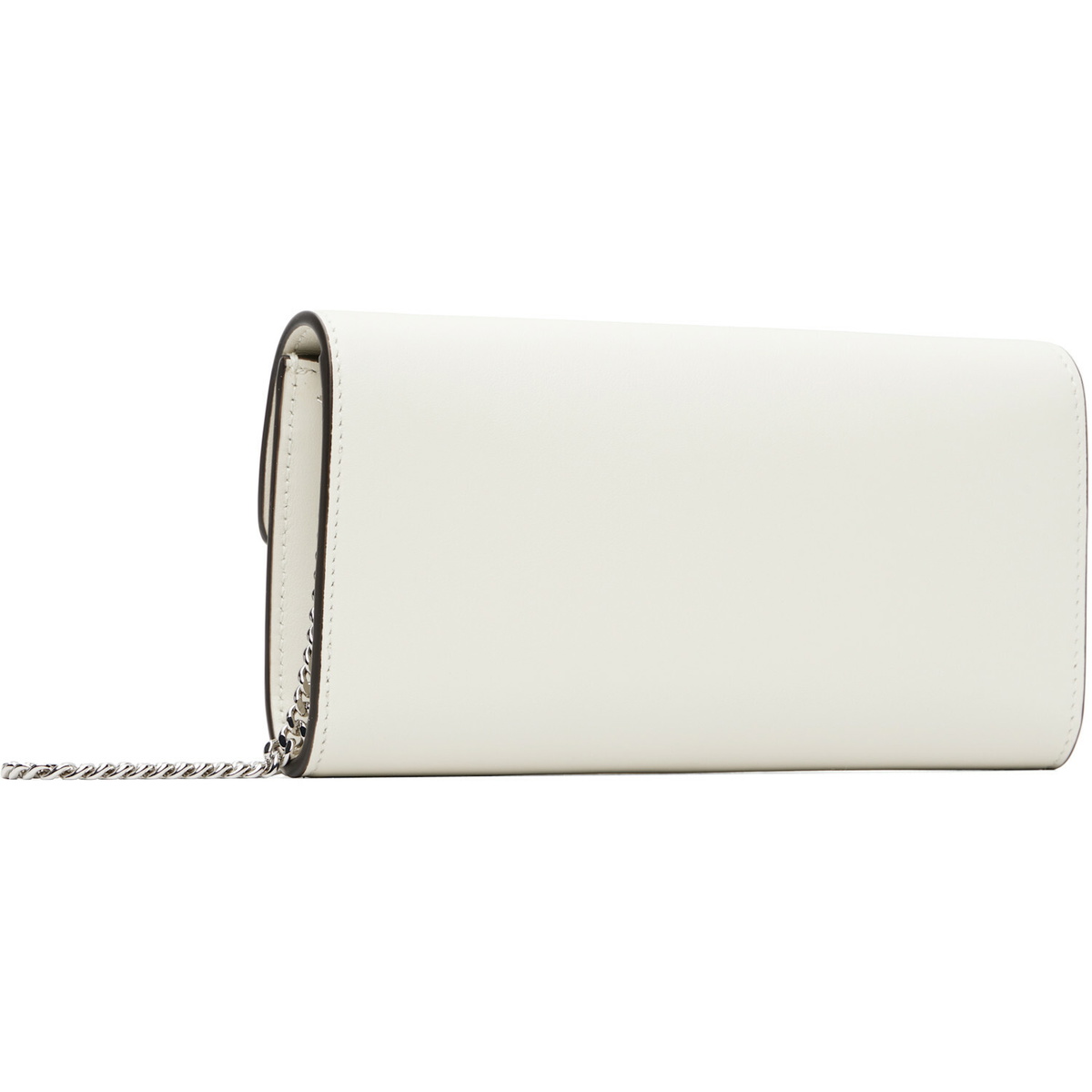 Jimmy Choo Off-White Bing Wallet Chain Bag