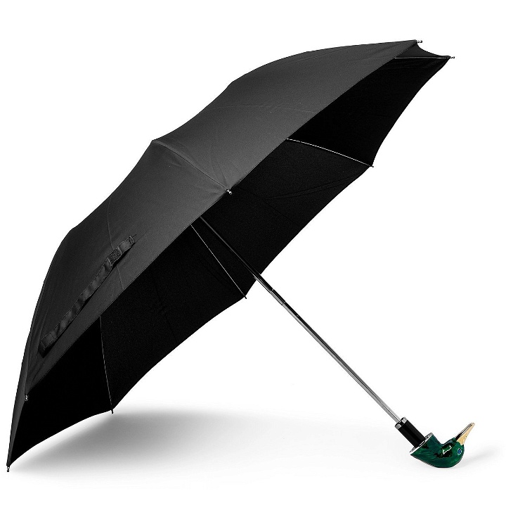 Photo: DEAKIN & FRANCIS - Duck-Handle Umbrella - Green