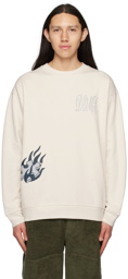 Dime Off-White Flamepuzz Sweatshirt