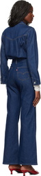 Levi's Blue Western Denim Jumpsuit