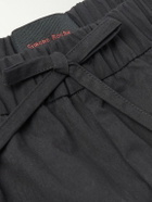 Simone Rocha - Straight-Leg Bow-Detailed Cotton-Blend Cargo Trousers - Gray