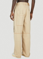 Jacquemus - Le De-Nimes Suno Cargo Pants in Beige