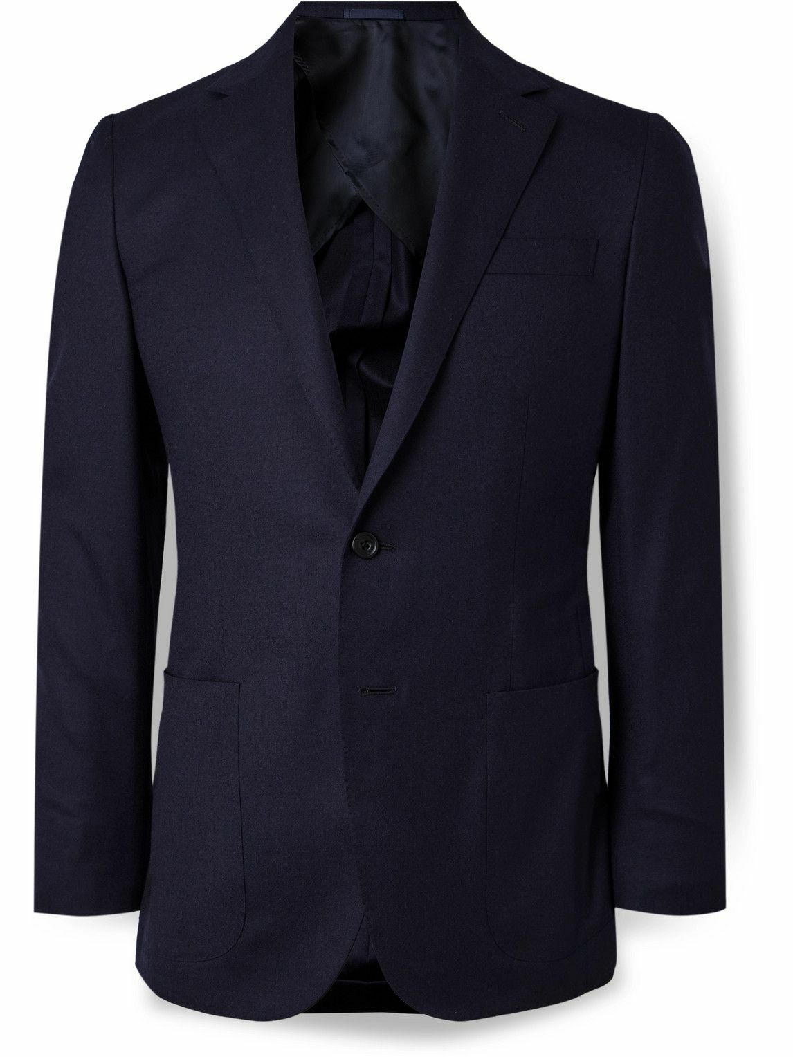 Kingsman - Slim-Fit Wool Blazer - Blue