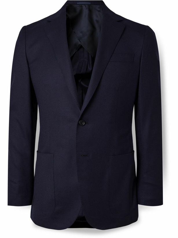 Photo: Kingsman - Slim-Fit Wool Blazer - Blue