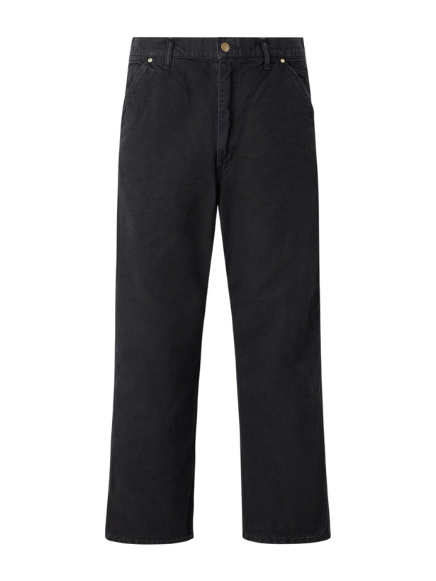 Photo: OrSlow - Oxford Painter Straight-Leg Cotton-Twill Trousers - Black