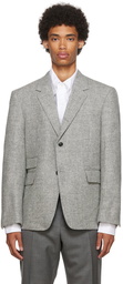 Thom Browne Gray Wool Blazer