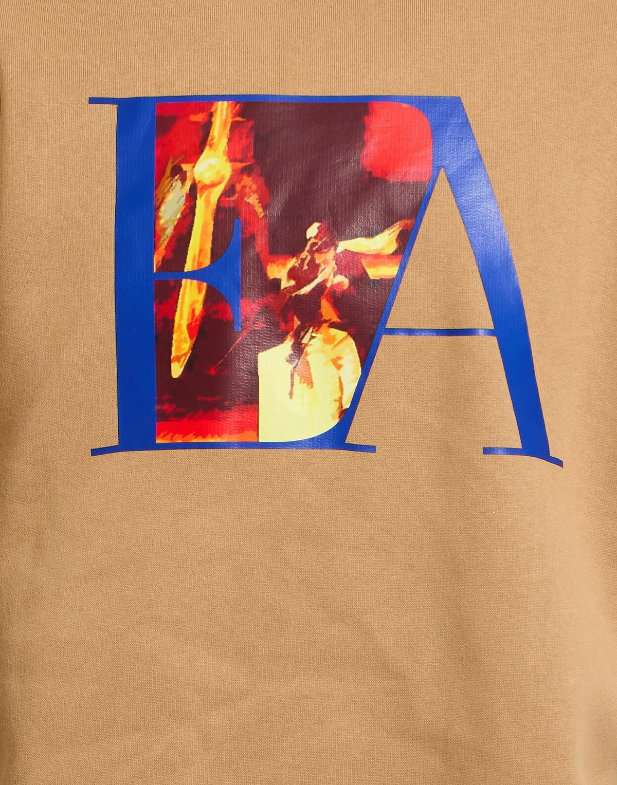 Emporio Armani Mens Sweatshirt Camel