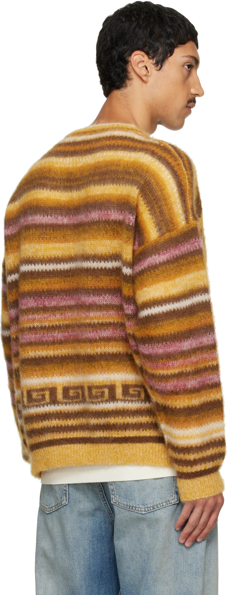 Isabel Marant Tan & Pink Scolan Sweater