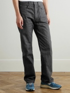 KAPITAL - Monkey Straight-Leg Jeans - Black