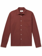 Mr P. - Cotton-Jersey Shirt - Burgundy