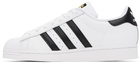 adidas Originals White & Black Superstar Sneakers