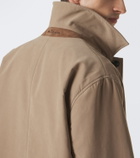 Kiton Technical trench coat