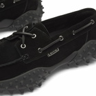 Eytys Men's Mistral Suede Boat Shoes in Black
