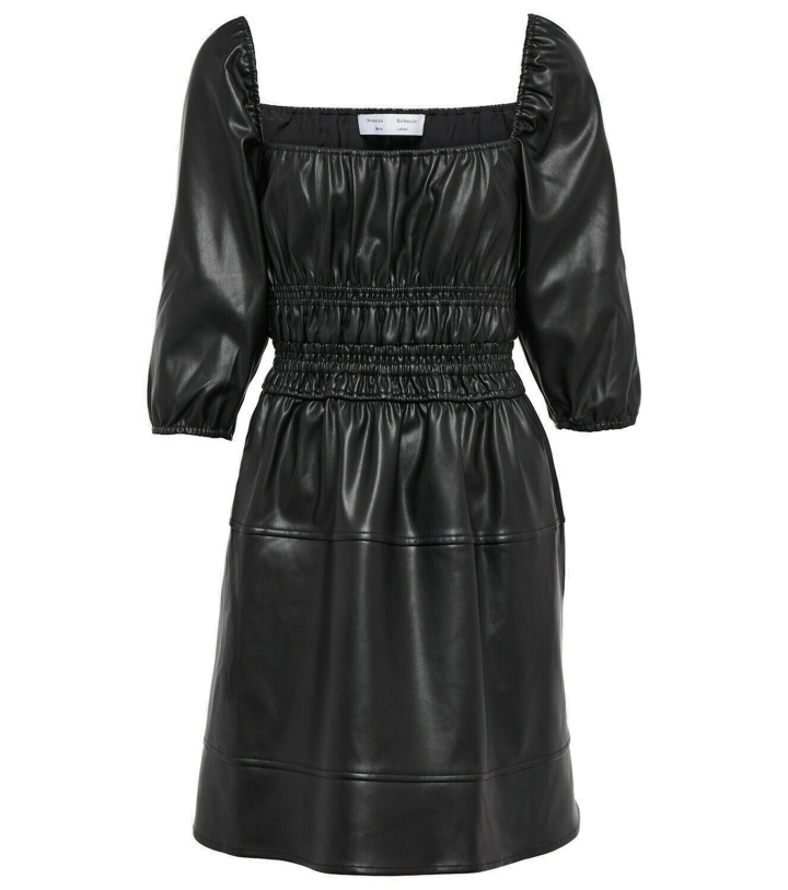 Photo: Proenza Schouler - White Label faux leather minidress