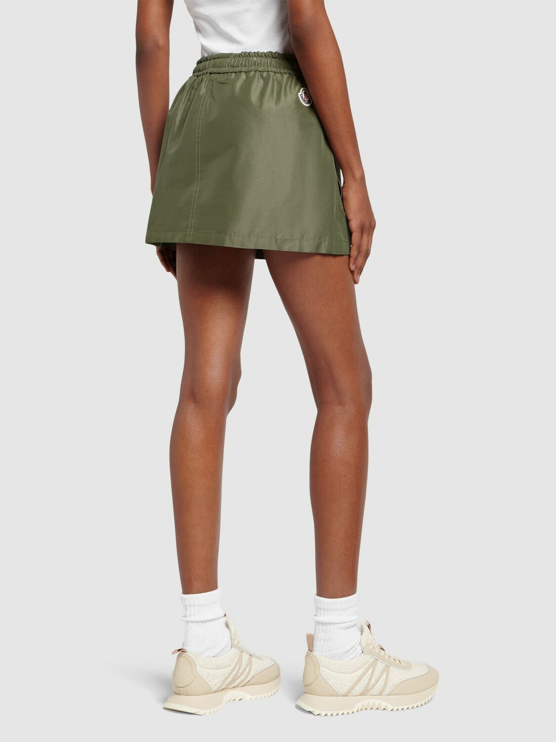 MONCLER Taffeta Mini Skirt Moncler