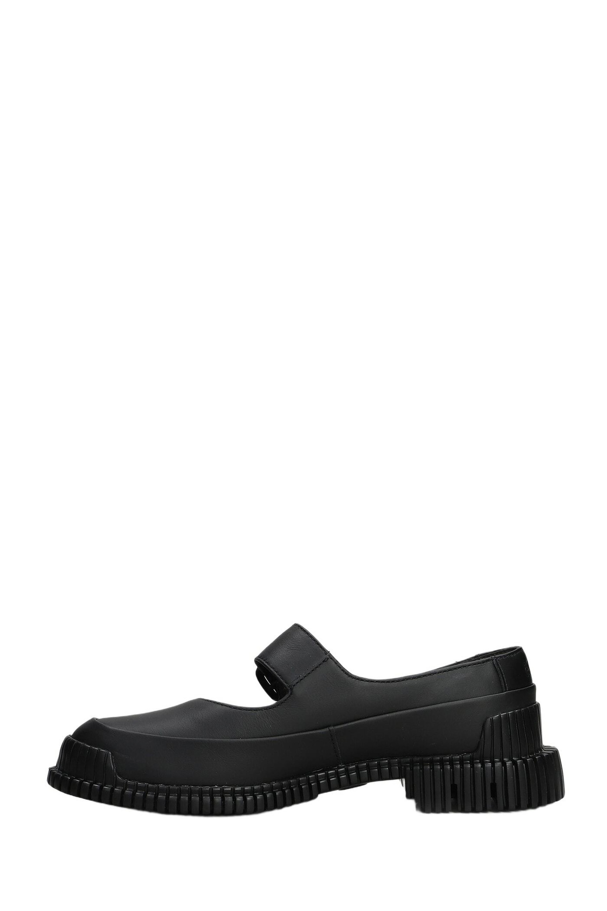 Camper Pix Loafers In Black Leather