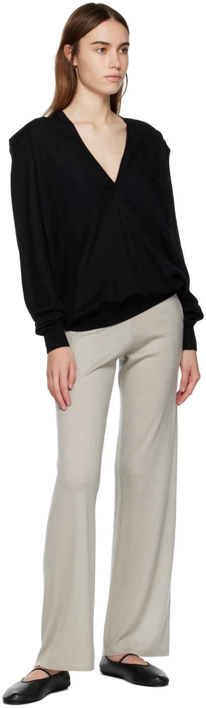Frenckenberger Gray Straight Lounge Pants