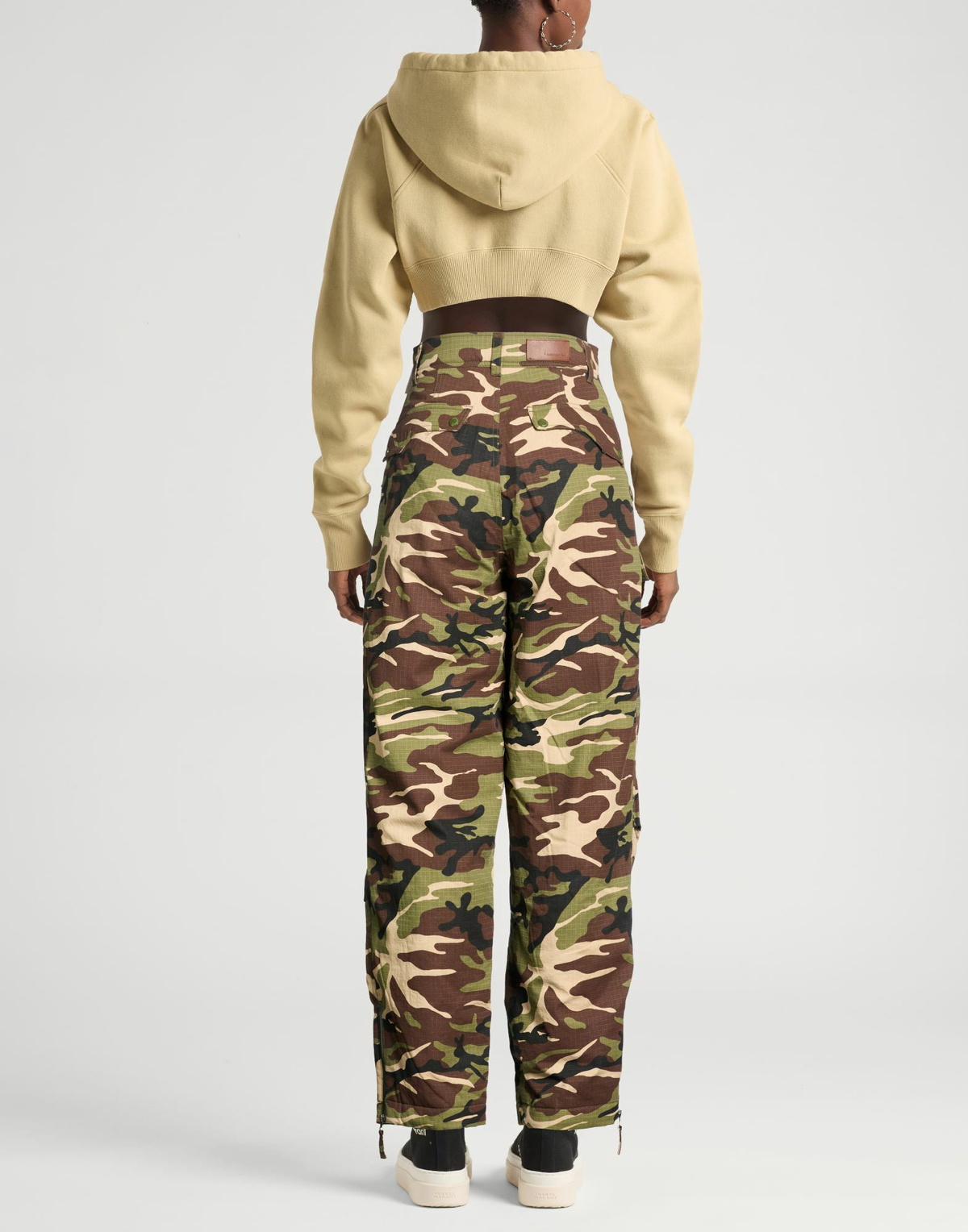 Andersson Bell Womens Pants Military in Green